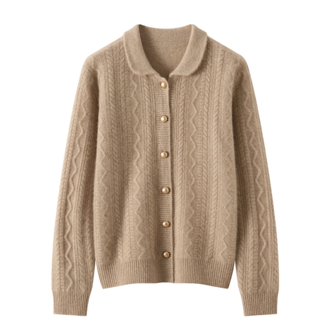 Wavecrest – Cashmere Wool Cardigan - Hilltop Nord