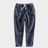 Rivo – Ramie Cropped Pants - Hilltop Nord