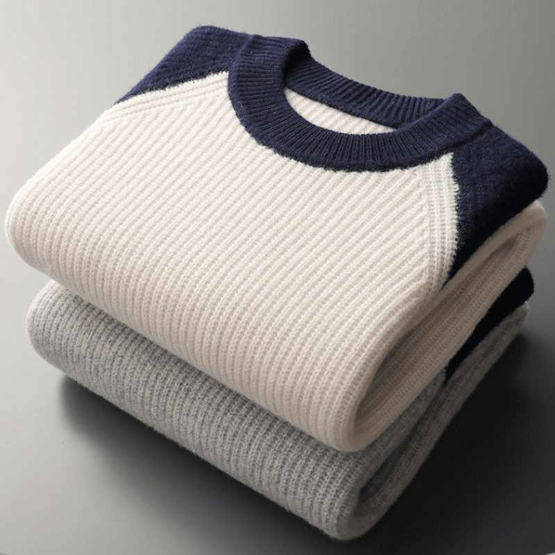 Harborline - Wool Raglan Sweater - Hilltop Nord