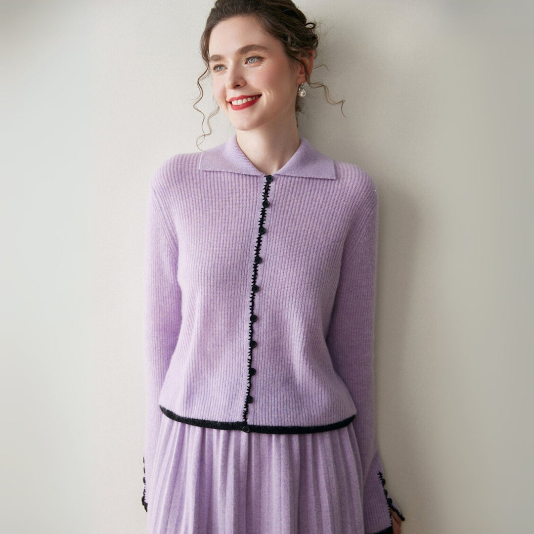 Windmere – Cashmere Wool Cardigan - Hilltop Nord