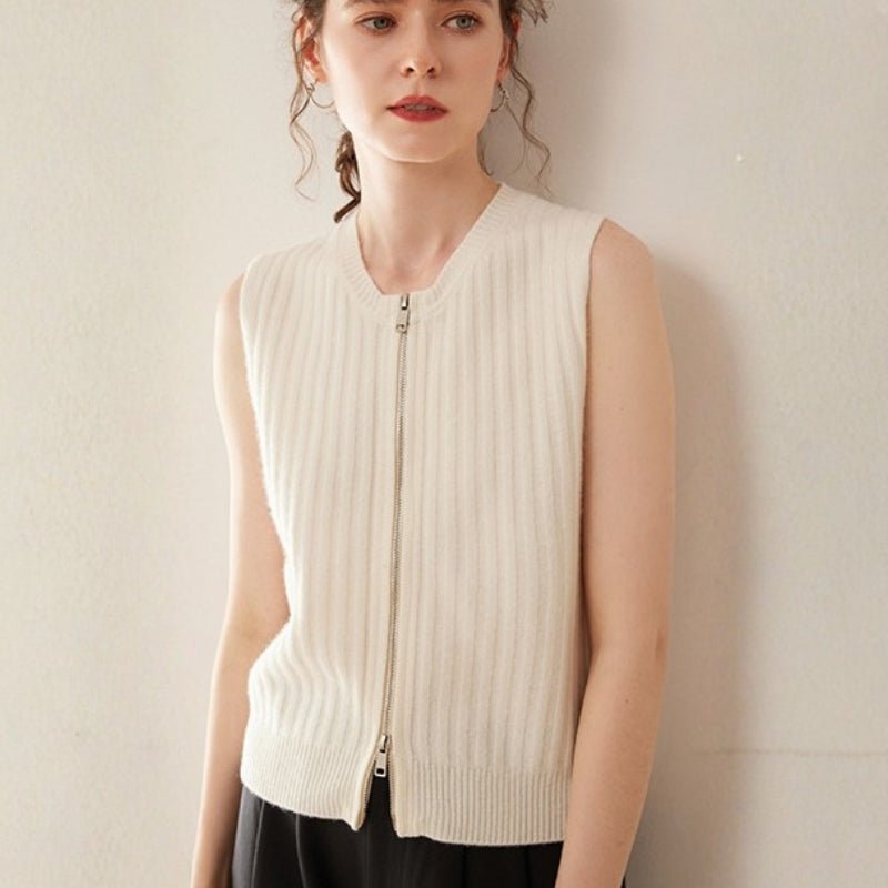 Valehaven – Cashmere Wool Vest - Hilltop Nord