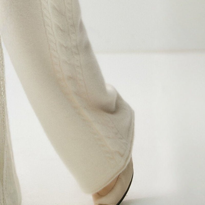 Slopehaven – Cashmere Wool Pants - Hilltop Nord