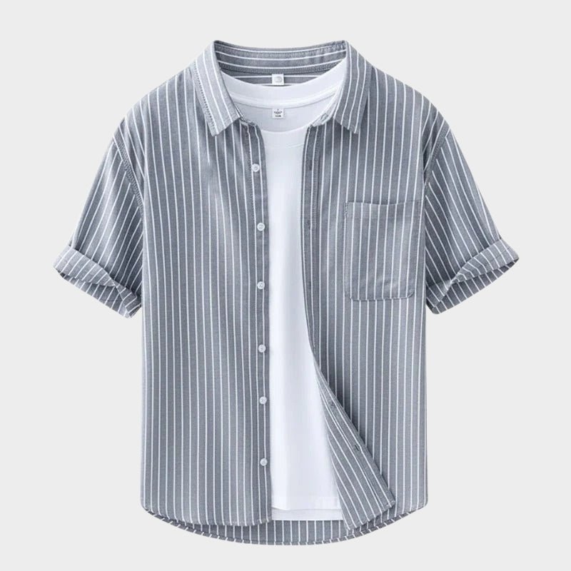 Seaway - Cotton Stripe Shirt - Hilltop Nord