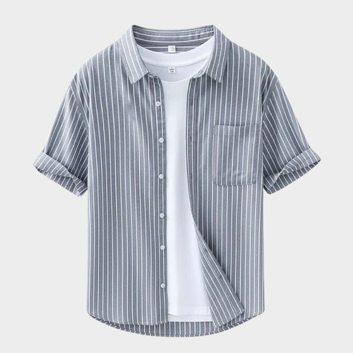Seaway - Cotton Stripe Shirt - Hilltop Nord