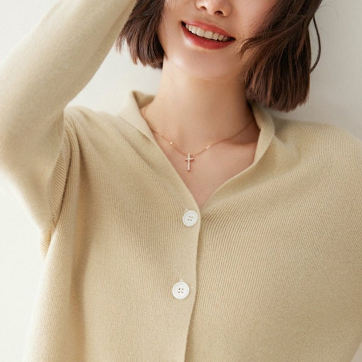 Fairhaven – Cashmere Cardigan - Hilltop Nord