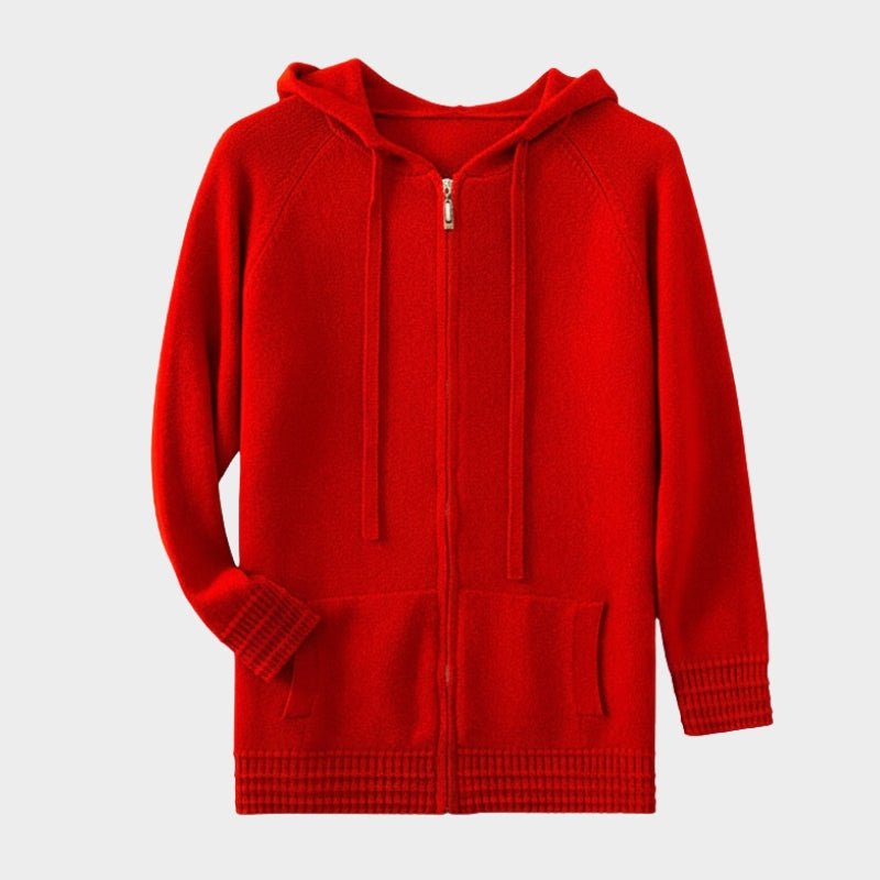 Alder - Merino Zip Hoodie - Hilltop Nord