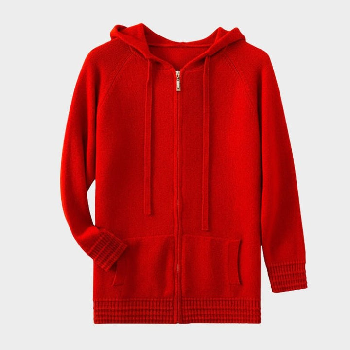 Alder - Merino Zip Hoodie - Hilltop Nord