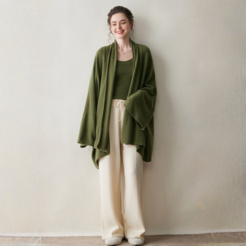 Hearthfall – Cashmere Wool Cardigan