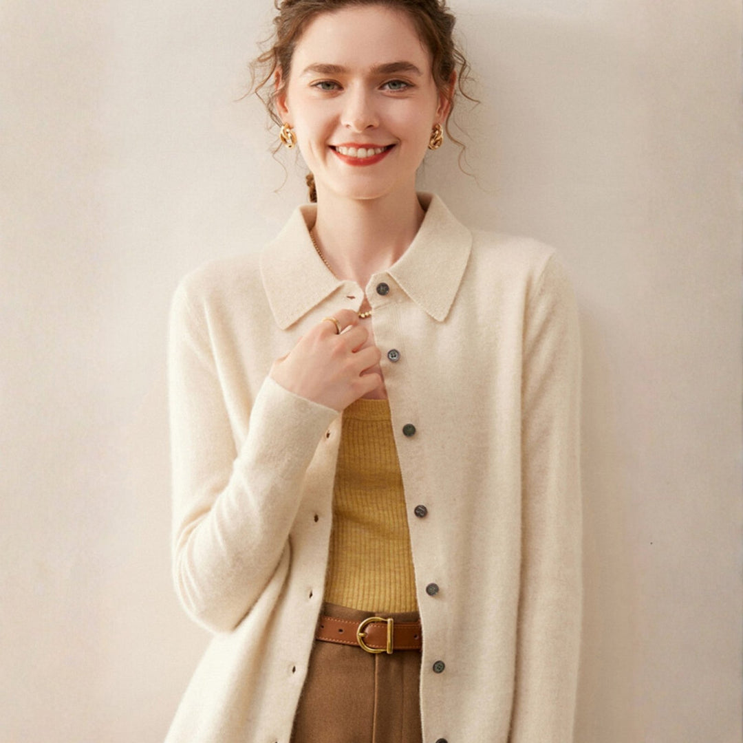 Embercliff – Cashmere Wool Cardigan - Hilltop Nord