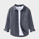 Coastline - Linen Button - Up - Hilltop Nord