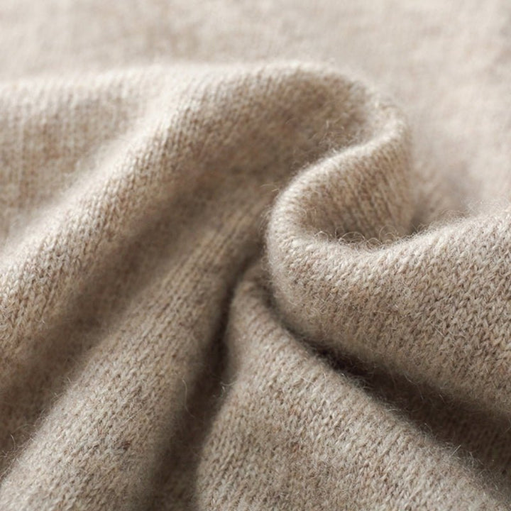 Stellan – Wool Half - Zip Sweater - Hilltop Nord