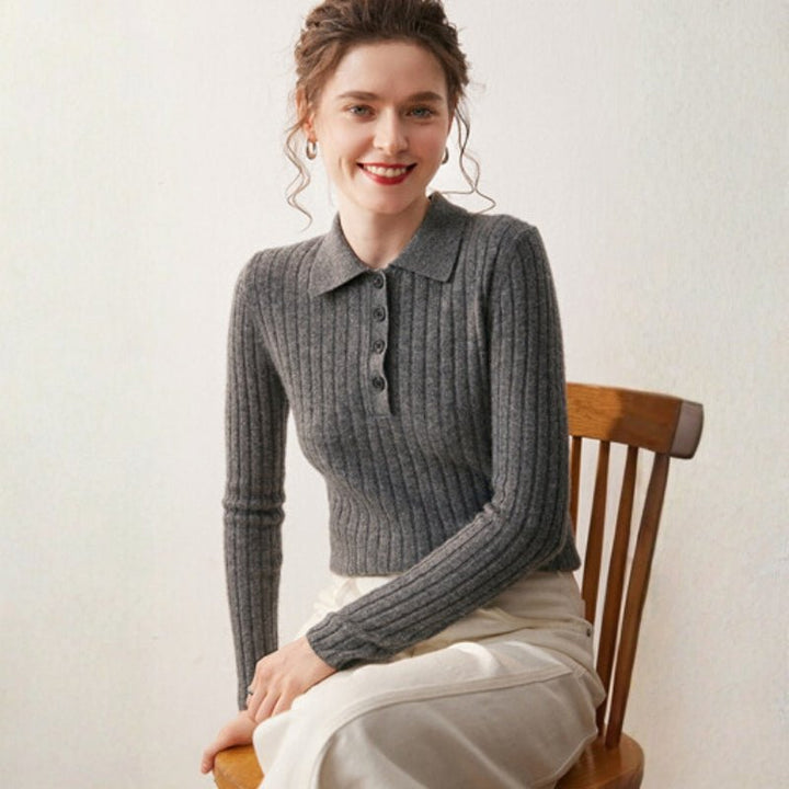 Alessandra – Cashmere Wool Sweater - Hilltop Nord