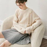 Frostpetal – Cashmere Wool Sweater - Hilltop Nord