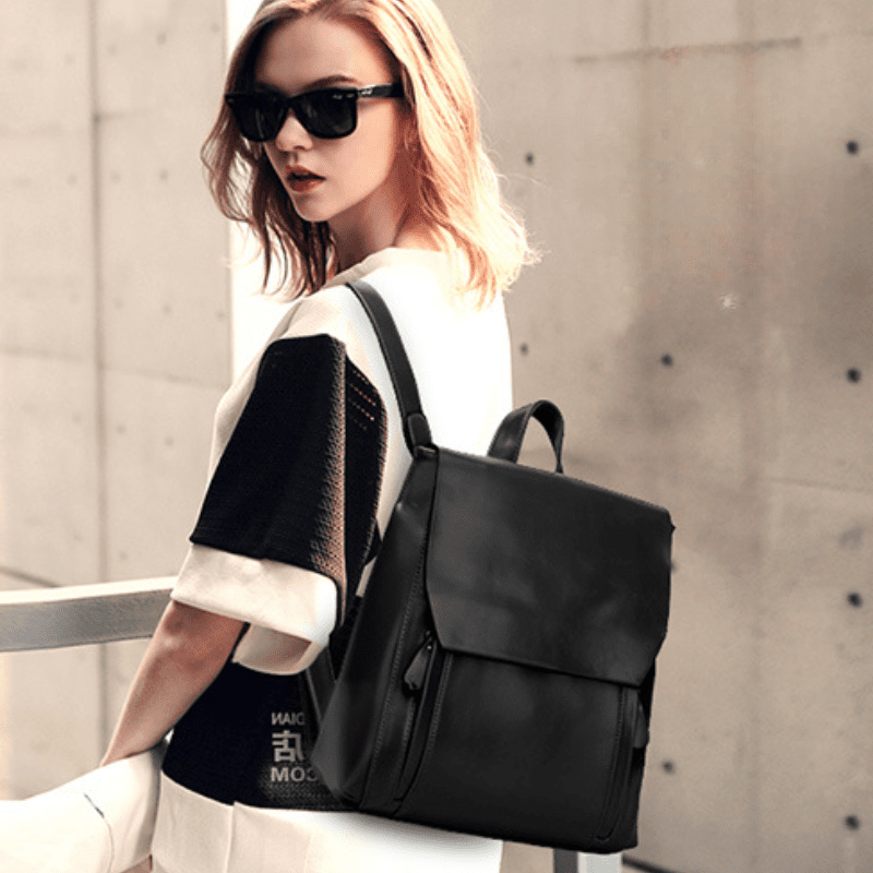 Briselle – Leather Backpack - Hilltop Nord