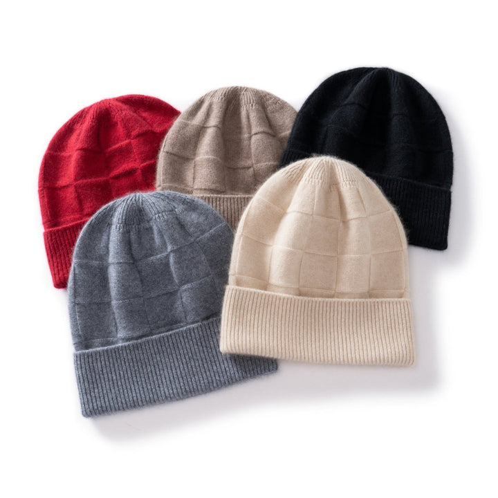 Quillridge – Cashmere Wool Beanie - Hilltop Nord