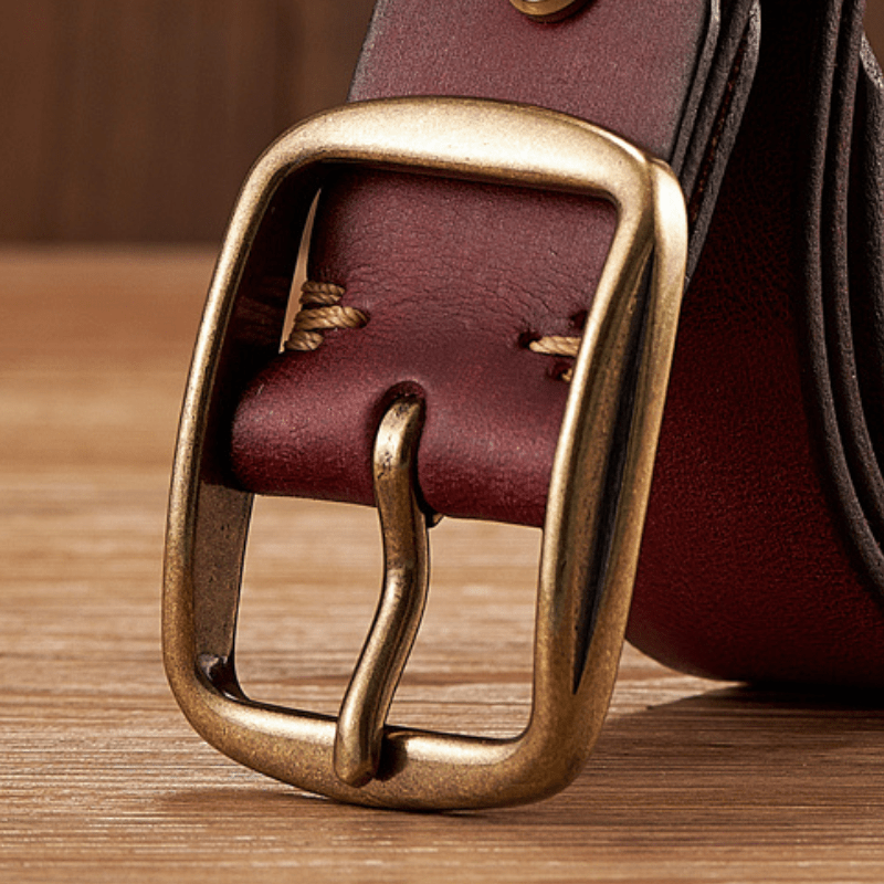 Redrock – Classic Buckle Leather Belt - Hilltop Nord