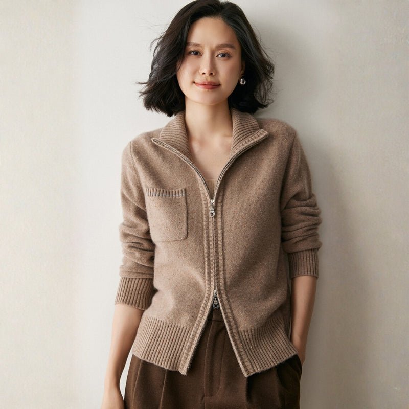 Wovengale – Cashmere Wool Cardigan - Hilltop Nord