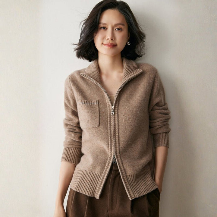 Wovengale – Cashmere Wool Cardigan - Hilltop Nord