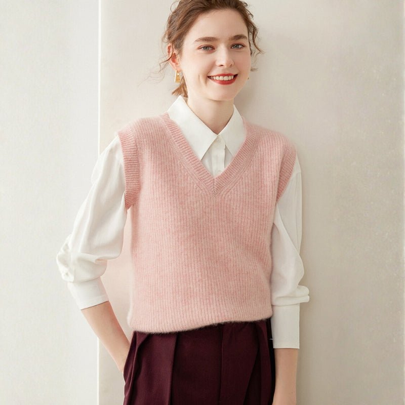 Hearth – Cashmere Wool Vest - Hilltop Nord