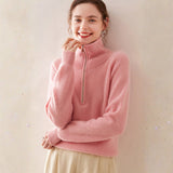 Willowblend – Wool Quarter - Zip Sweater - Hilltop Nord