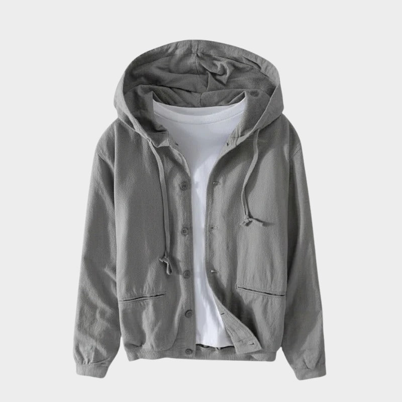 Haven - Ramie Hooded Jacket - Hilltop Nord