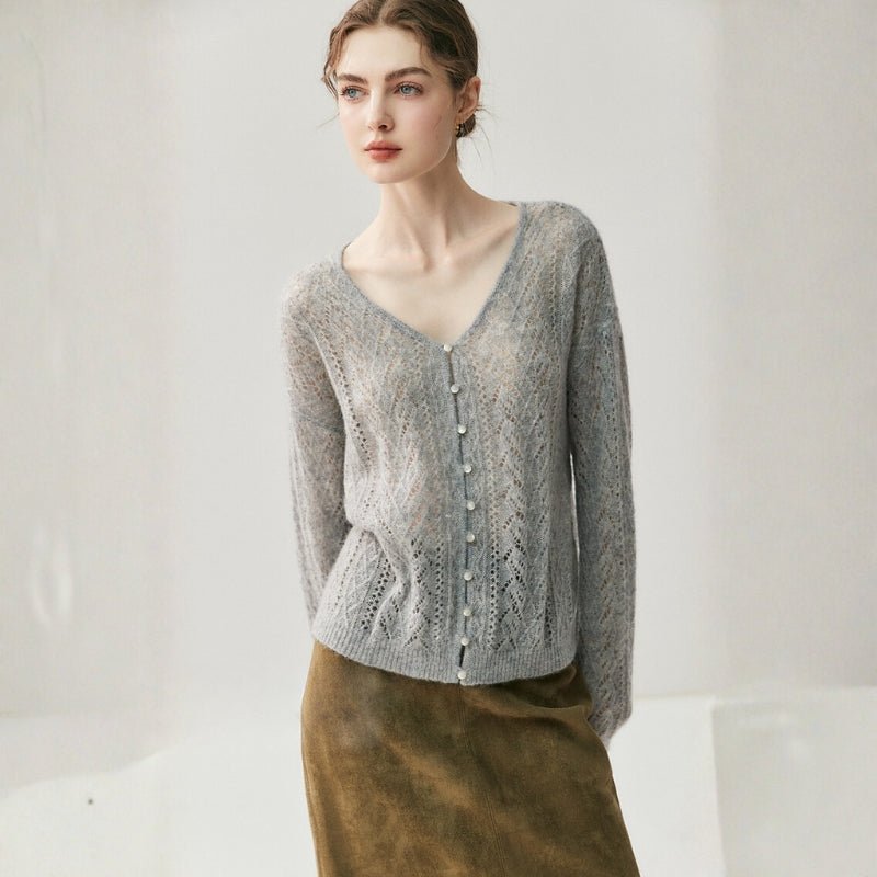 Fernridge – Cashmere Wool Cardigan