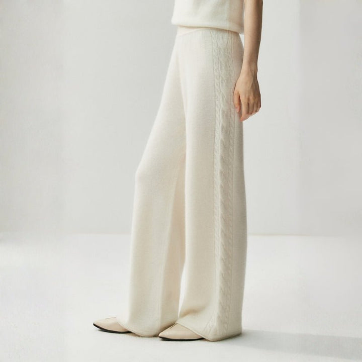 Slopehaven – Cashmere Wool Pants - Hilltop Nord