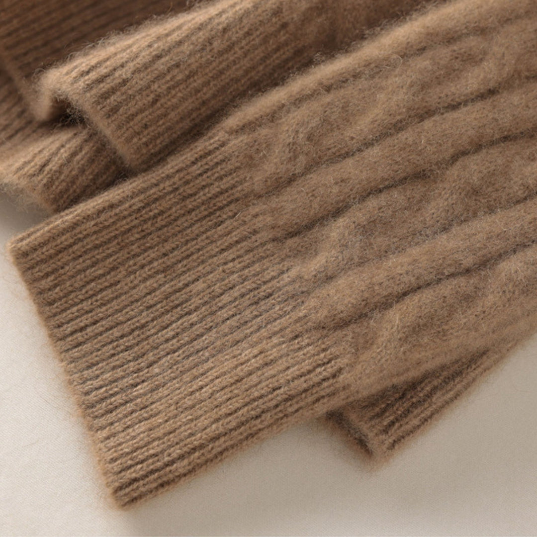 Mistloom – Cashmere Polo Sweater - Hilltop Nord