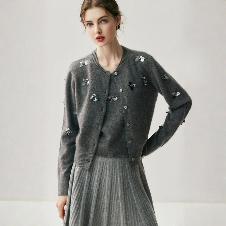 Whisperwing – Cashmere Wool Cardigan - Hilltop Nord