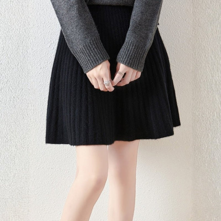 Heatherway – Cashmere Wool Skirt - Hilltop Nord