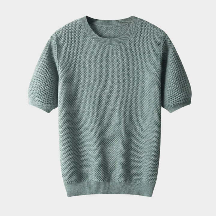 Crestwood - Wool Textured Knit Tee - Hilltop Nord