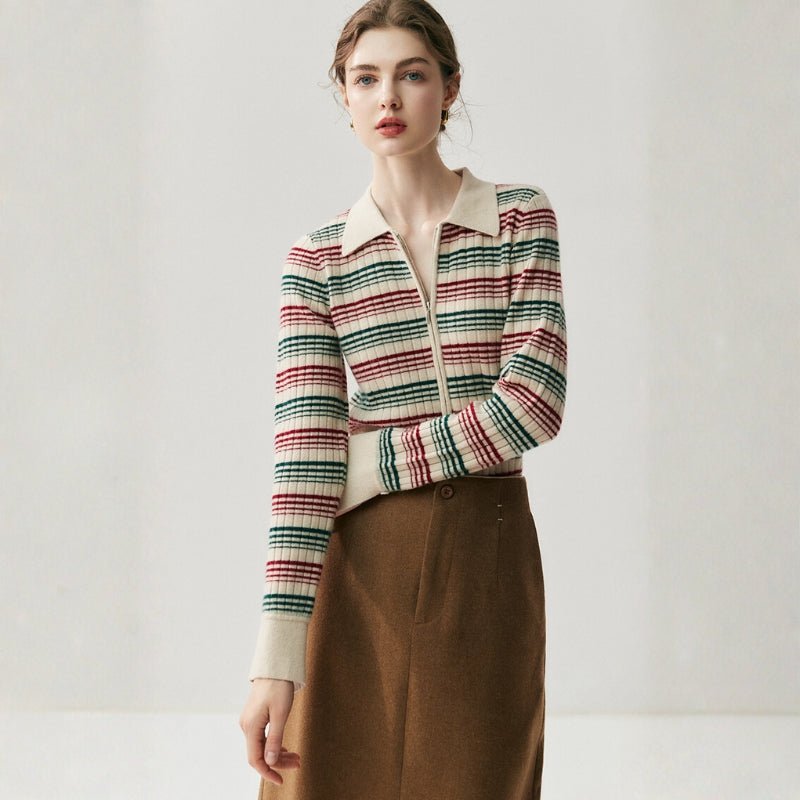 Hearthline – Cashmere Wool Cardigan - Hilltop Nord