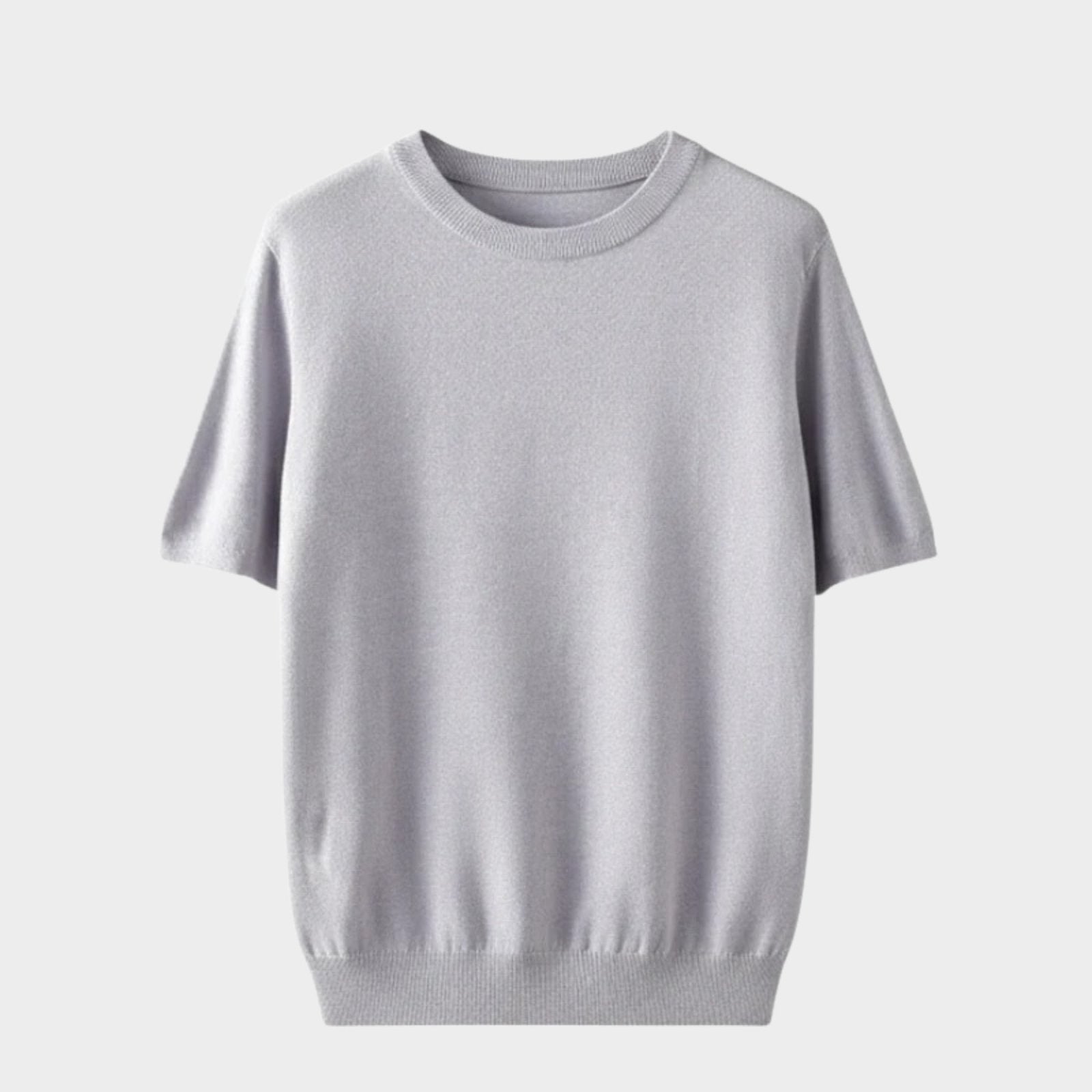 Merino Wool Crewneck Tee - Hilltop Nord