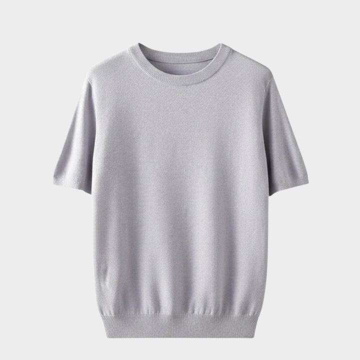 Merino Wool Crewneck Tee - Hilltop Nord