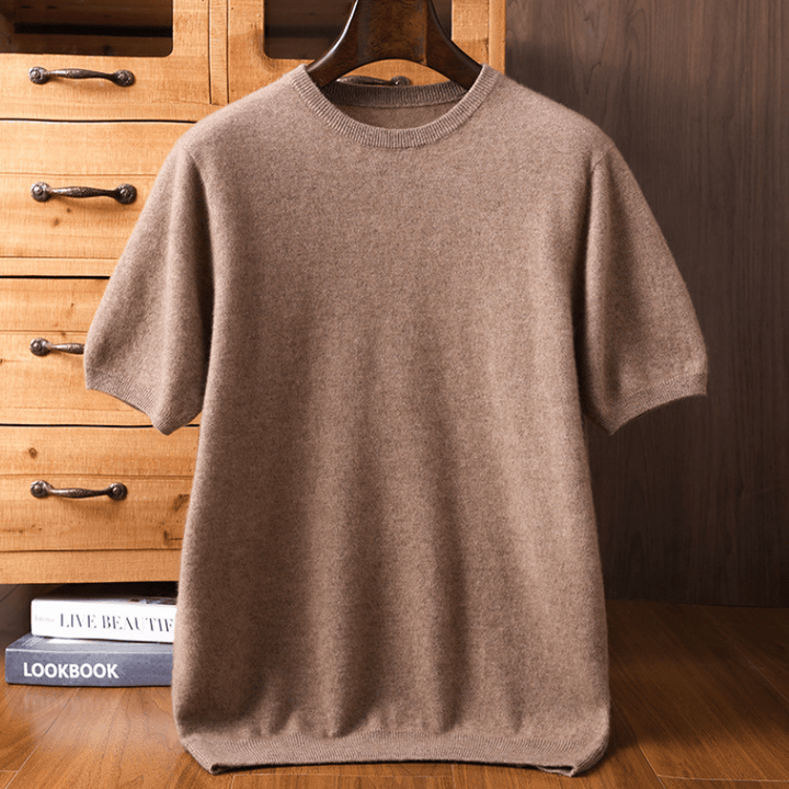 Haven - Wool Crewneck Tee - Hilltop Nord