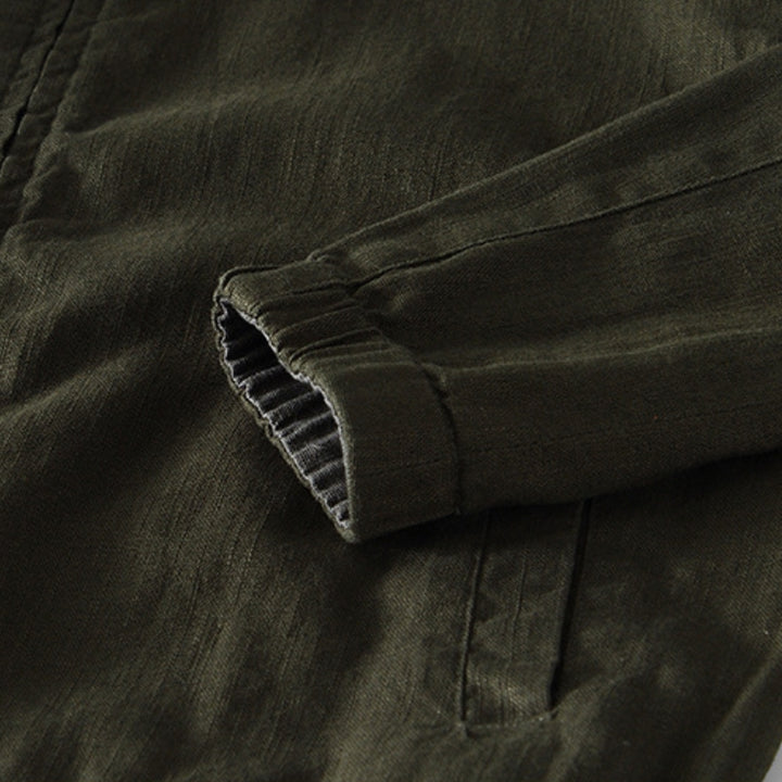 Westcliff – Linen Zip Up Jacket