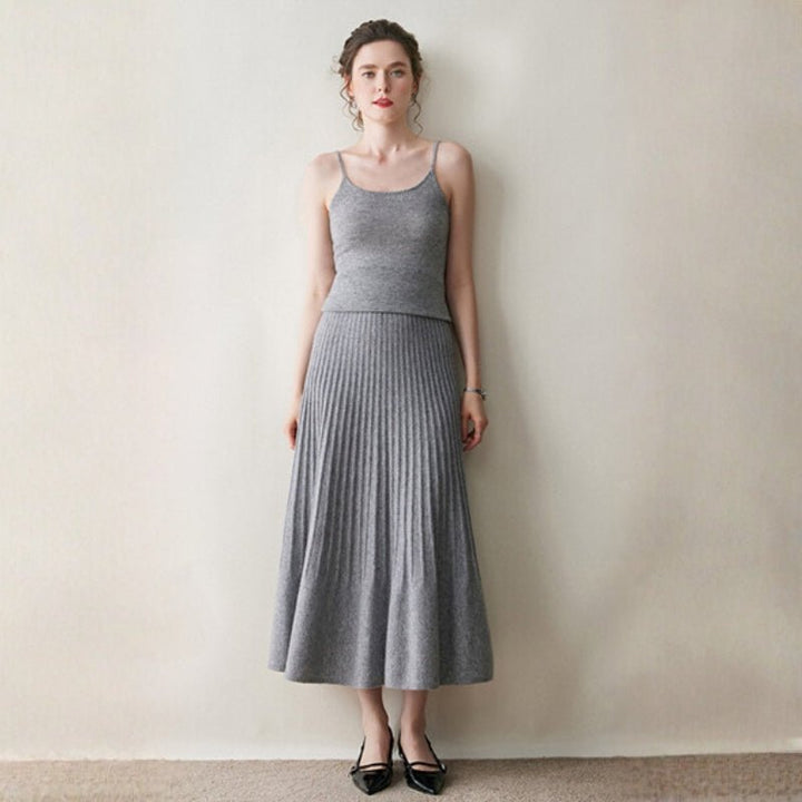 Softveil – Cashmere Wool Camisole - Hilltop Nord