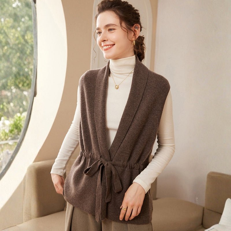 Cliffside – Cashmere Wool Vest - Hilltop Nord