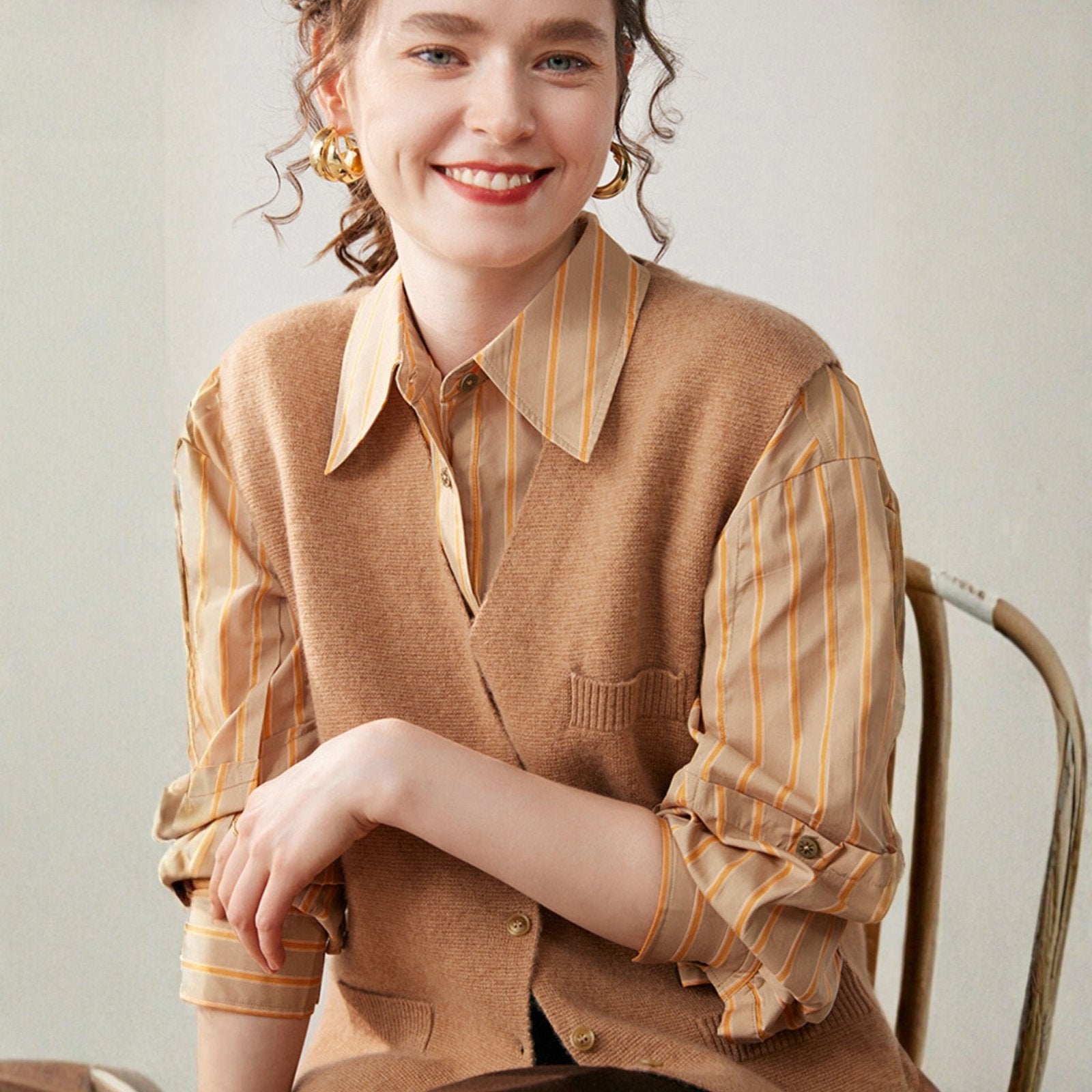 Quillhaven – Cashmere Wool Vest - Hilltop Nord