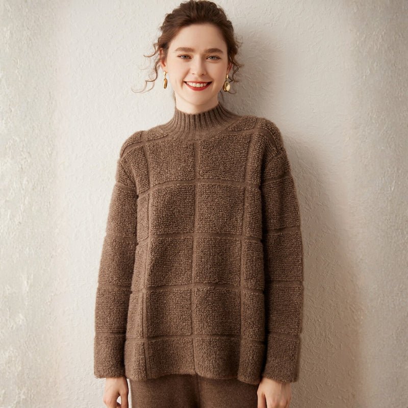 Forgegrid – Cashmere Wool Sweater - Hilltop Nord