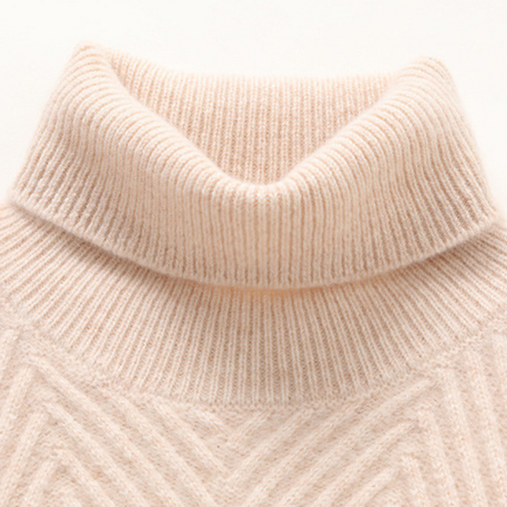 Arlo - Cashmere Wool Mock Neck Sweater