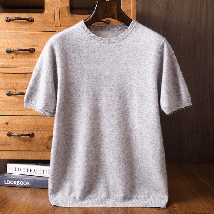 Haven - Wool Crewneck Tee - Hilltop Nord