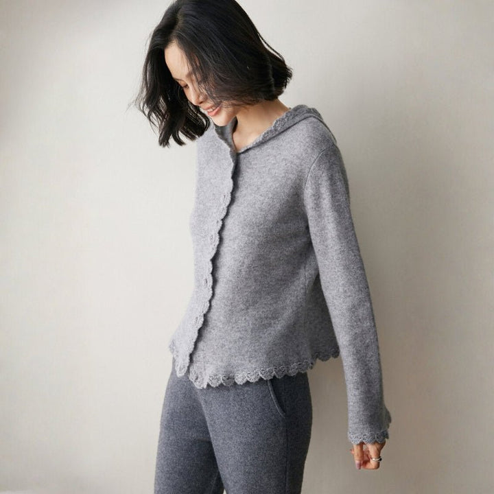 Softedge – Cashmere Wool Cardigan - Hilltop Nord