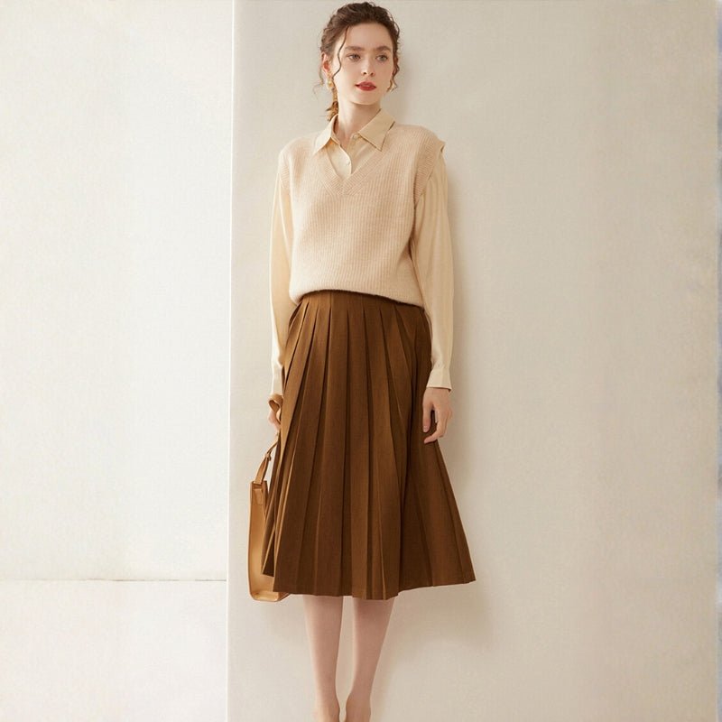 Hearth – Cashmere Wool Vest - Hilltop Nord