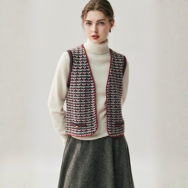 Rootstitch – Cashmere Wool Vest - Hilltop Nord