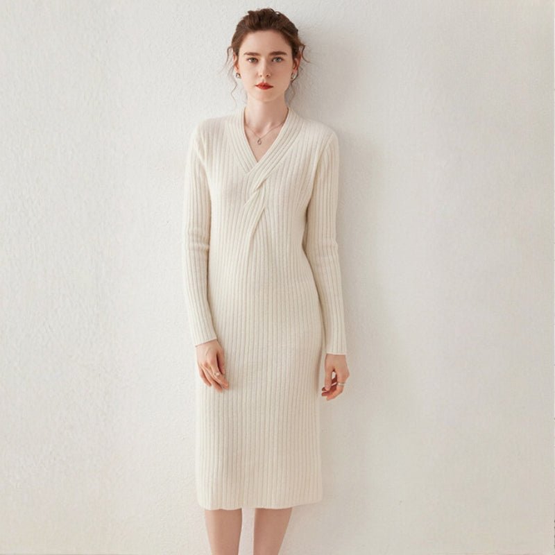 Mistveil – Cashmere Wool Dress - Hilltop Nord