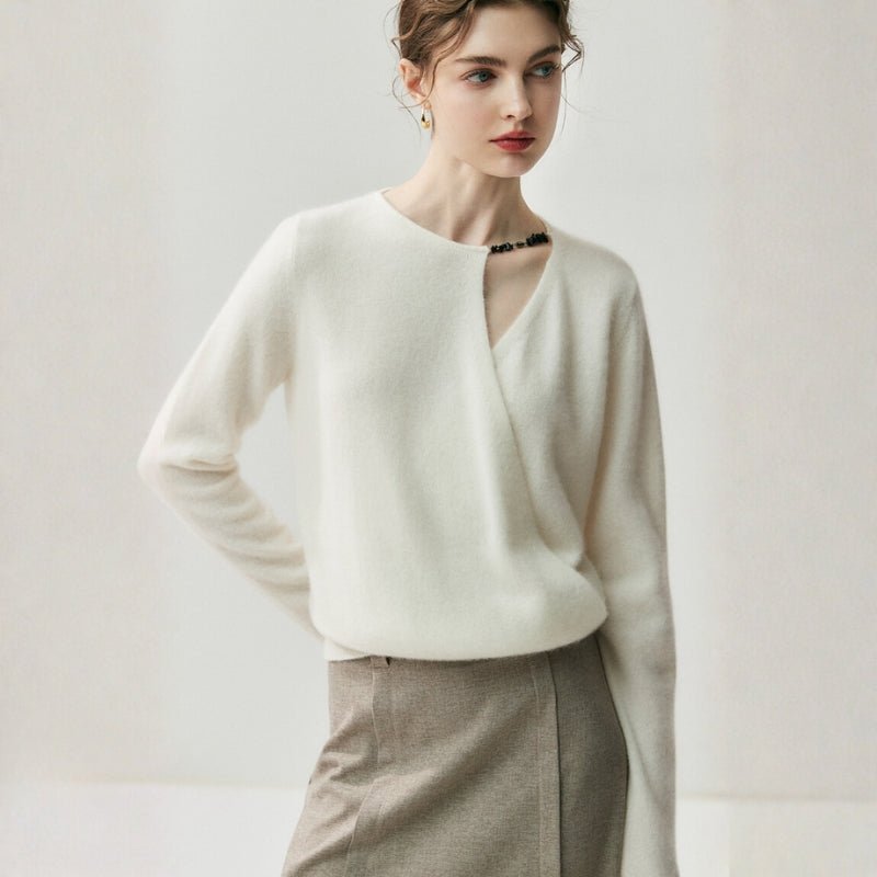 Sylvana – Cashmere Wool Sweater - Hilltop Nord