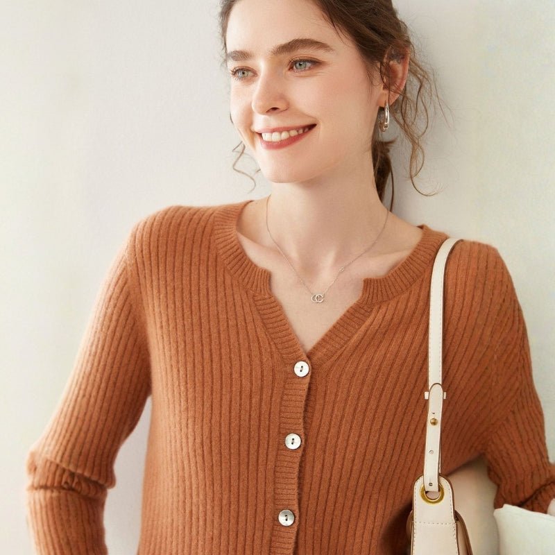 Greyhaven – Cashmere Wool Cardigan - Hilltop Nord