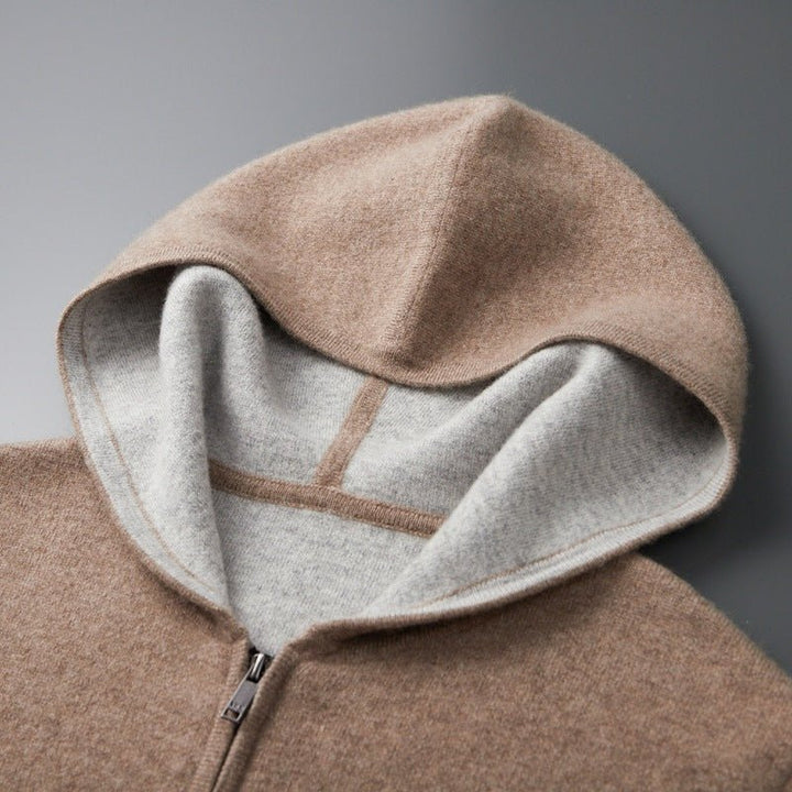 Hollis – Cashmere Wool Hoodie - Hilltop Nord