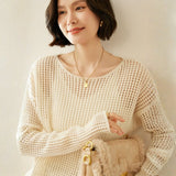 Whisperweft – Cashmere Wool Sweater - Hilltop Nord